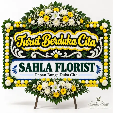 Papan Bunga Duka Gunung Anyar